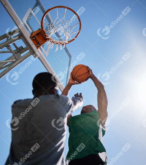 Basketball player low angle and competition games 2023 11 27 05 20 26 utc