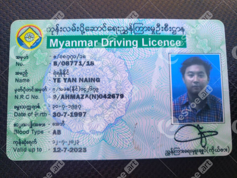 Driving license 1