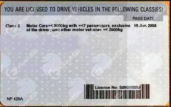 Driving license 4