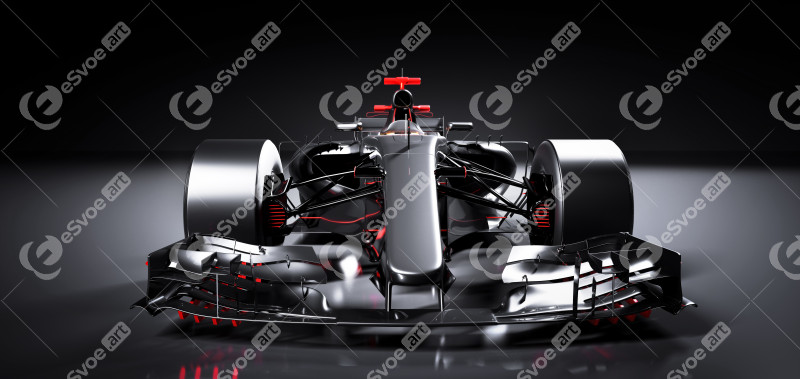 Fast F1 car. Formula one racing sportscar.