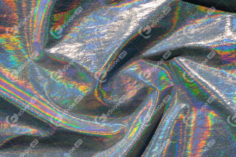 Holograph iridescent texture surface wrinkled foil 2024 10 18 03 58 28 utc