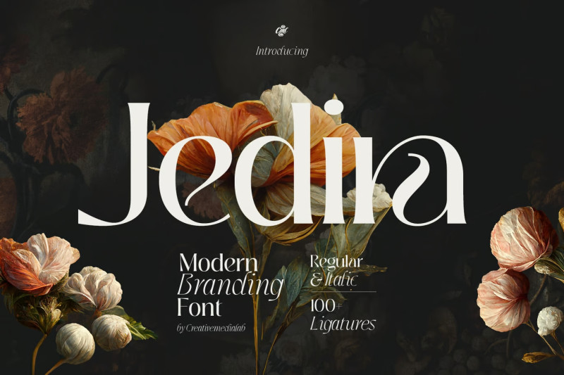 Jedira - Modern Branding Logo font