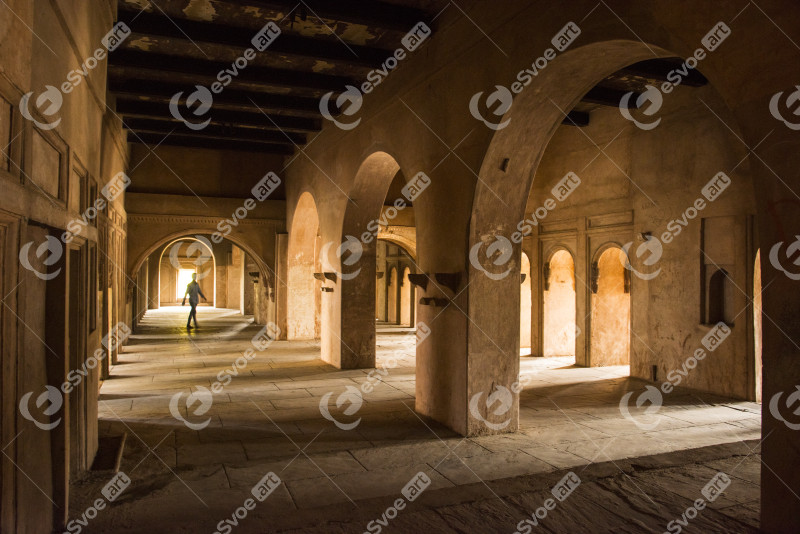 Jhansi Fort under Archaeological Survey of India located at Jhansi city Uttar Pradesh India