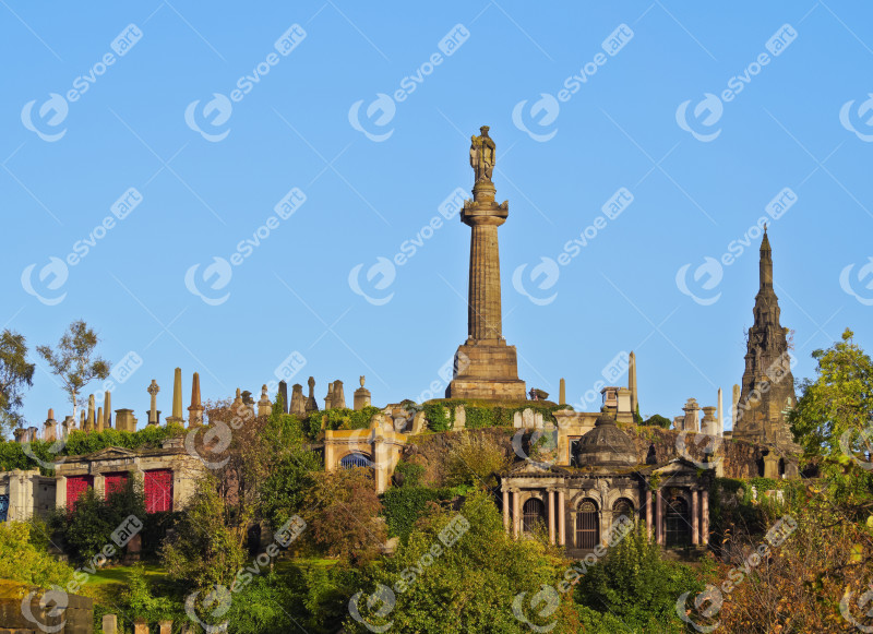 Necropolis in Glasgow, Scotland