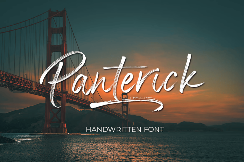 Panterick // Handwritten Font