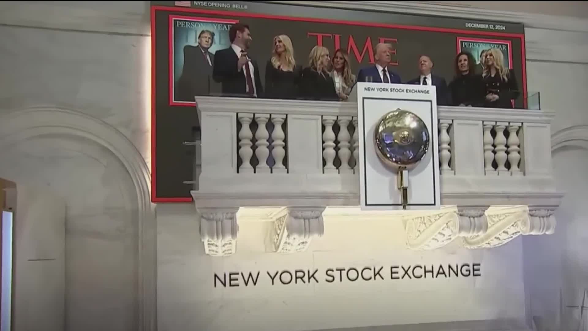 TRUMP  New York stock exchange