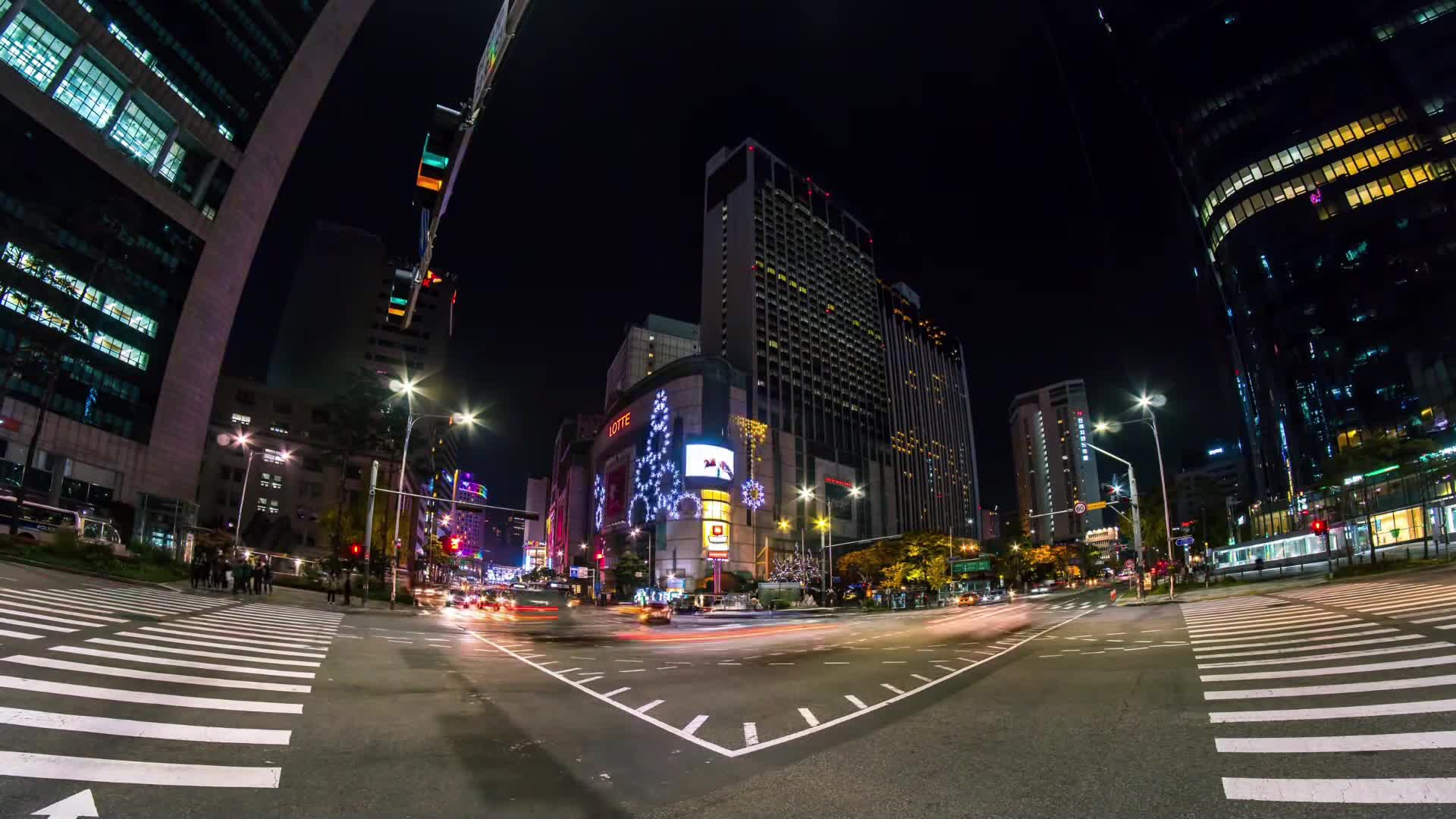 Glowing City
