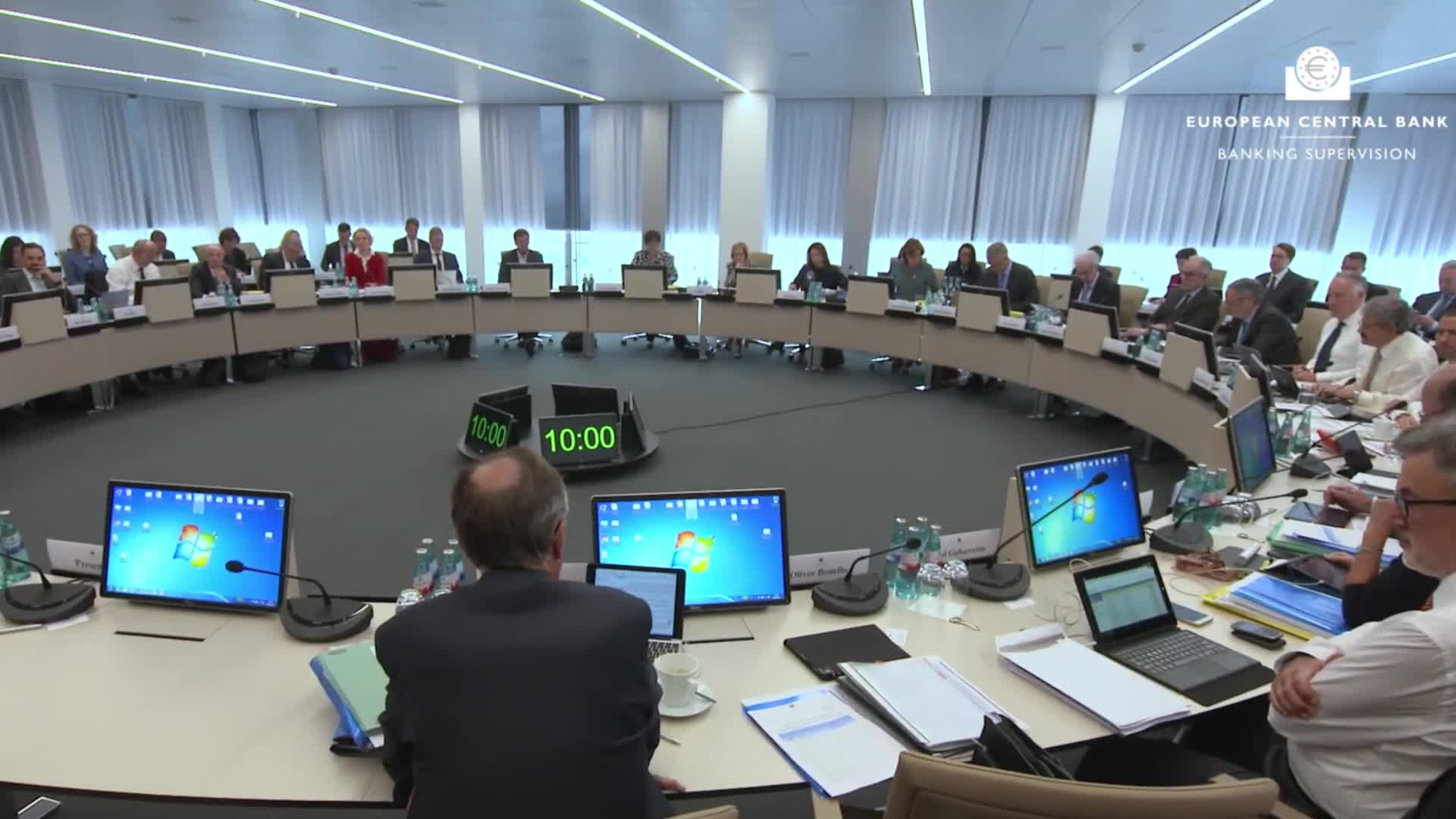 Banking Supervision at the E C Bank