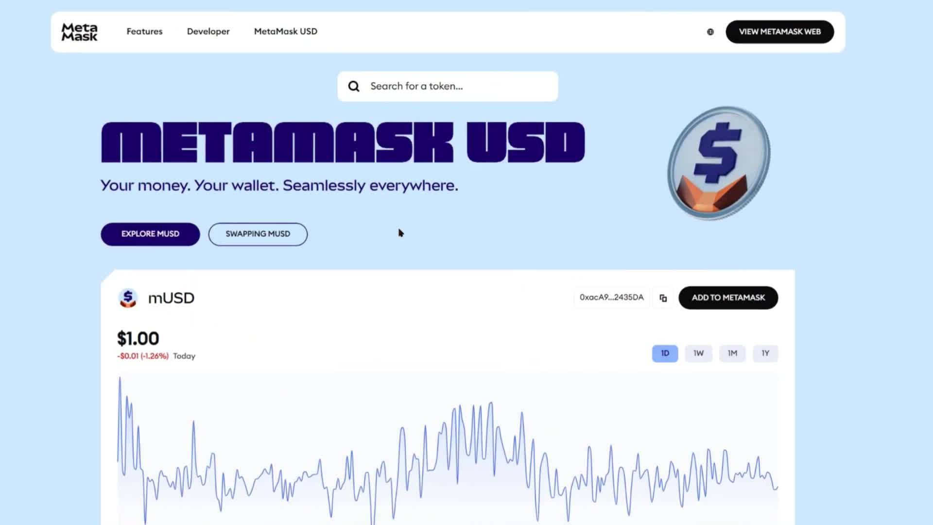 MetaMask stablecoin mUSD