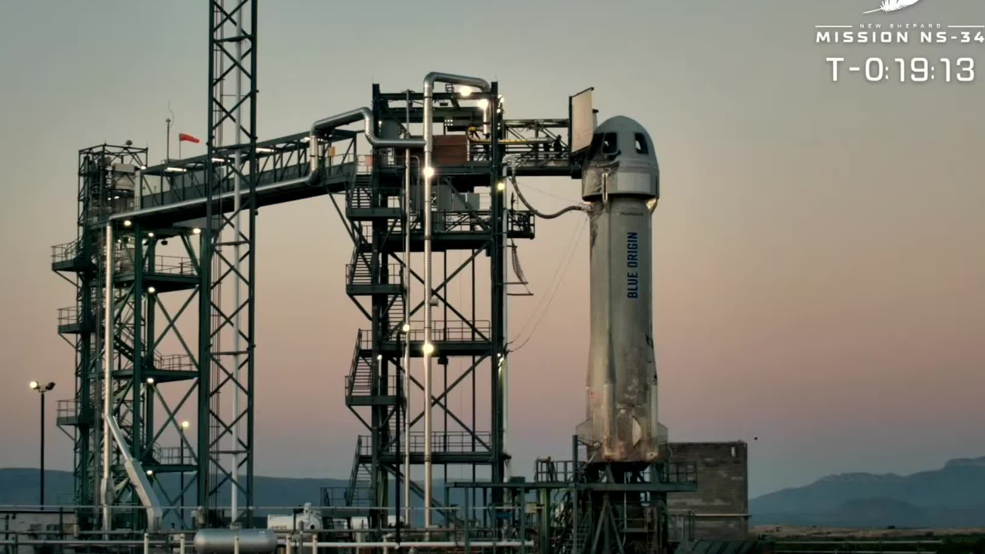 TRON founder Justin Sun Blue Origin space flight