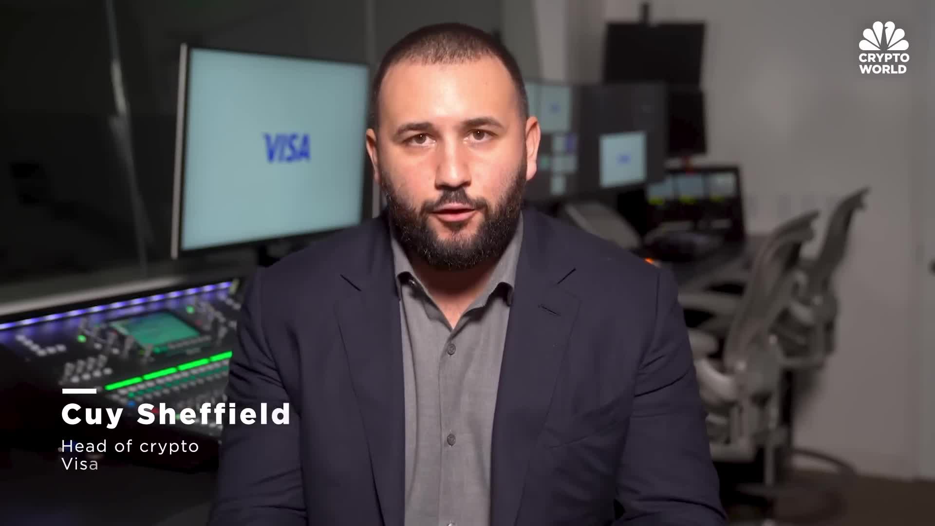 Cuy Sheffield head of crypto Visa