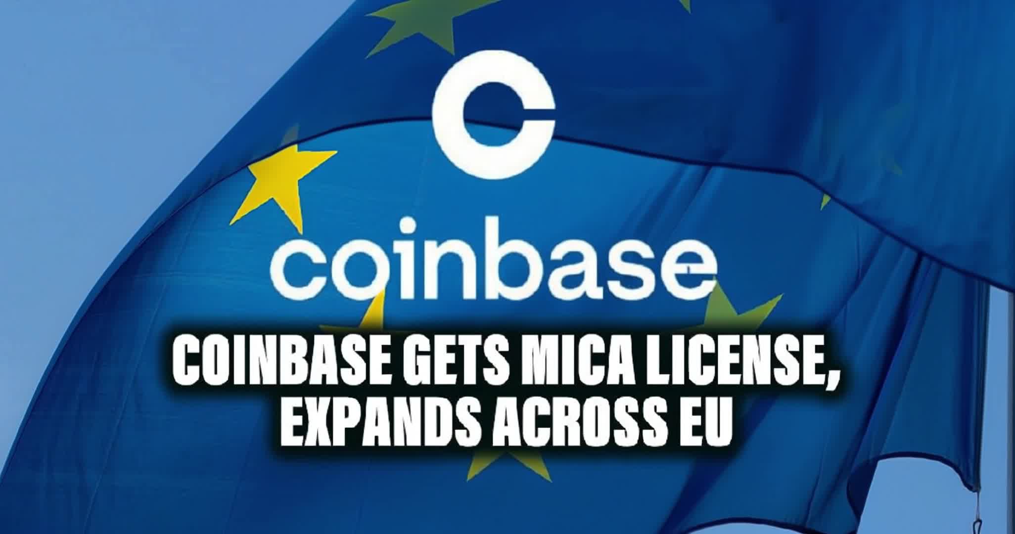 Coinbase Receives Single License