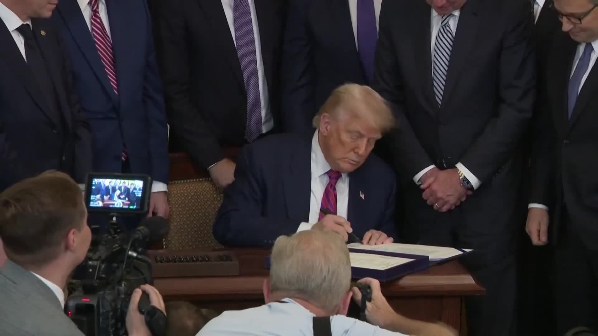Donald Trump signs 'Genius Act,'
