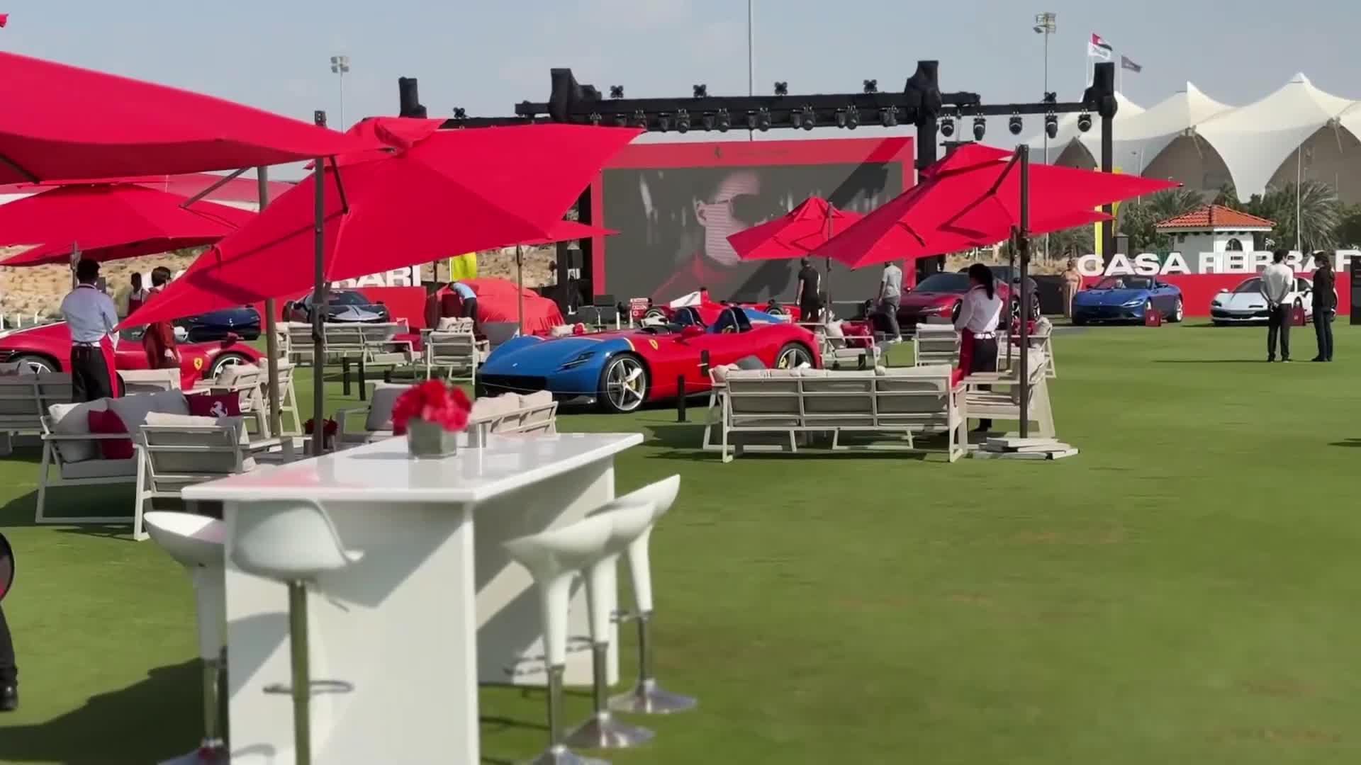Presentation of the new Ferrari