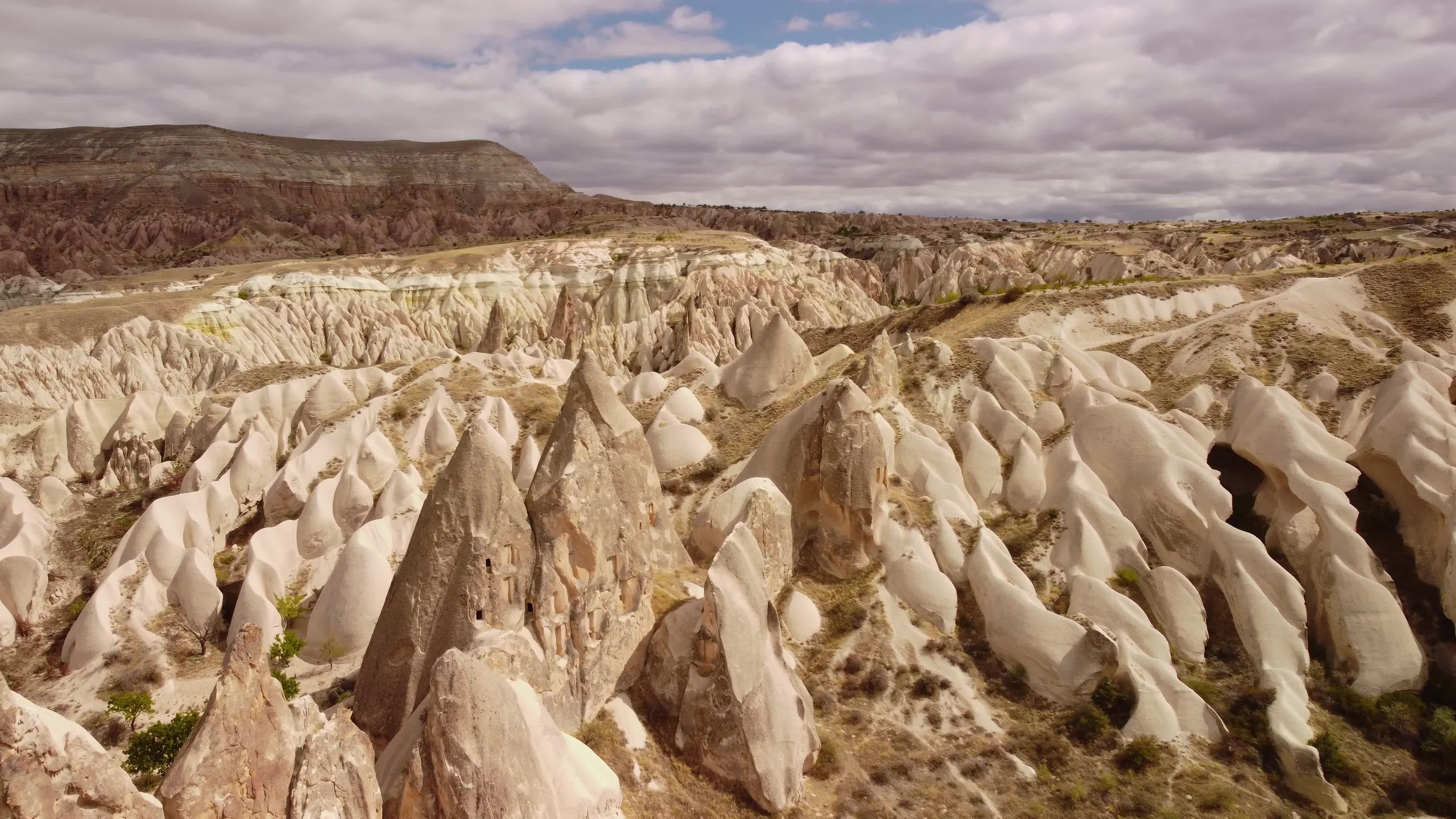 Aerial view of goreme historical national park