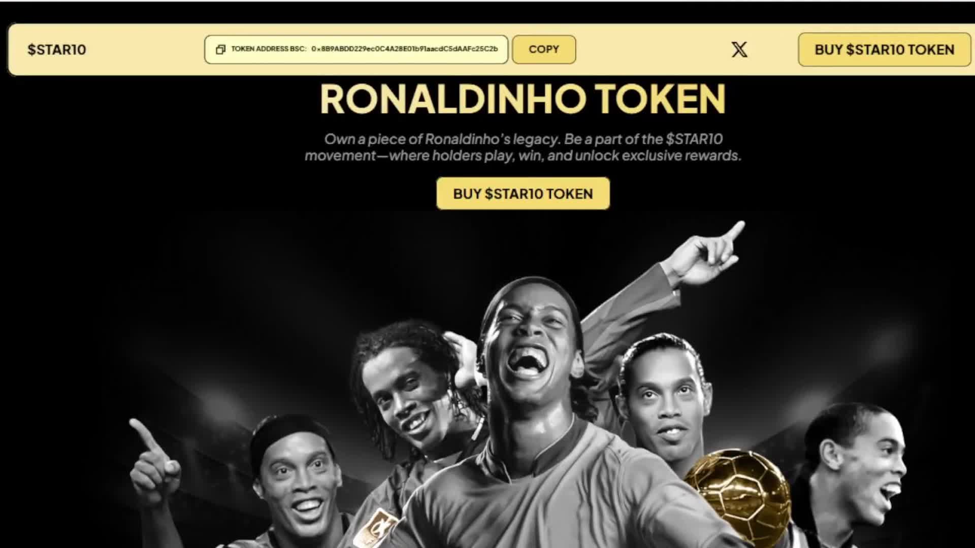 Ronaldinho coin